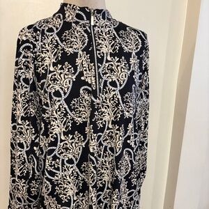 🖤 Lulu B Zip-Neck Tunic – Size 1X –  🖤